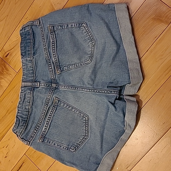 Gap girls size 14 Girlfriend short high rise jeans shorts - Picture 4 of 5